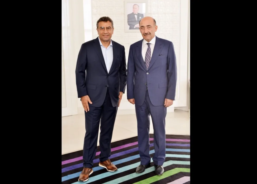 Mədəniyyət naziri Türkiyənin tanınmış rəssamını - QƏBUL ETDİ - FOTO