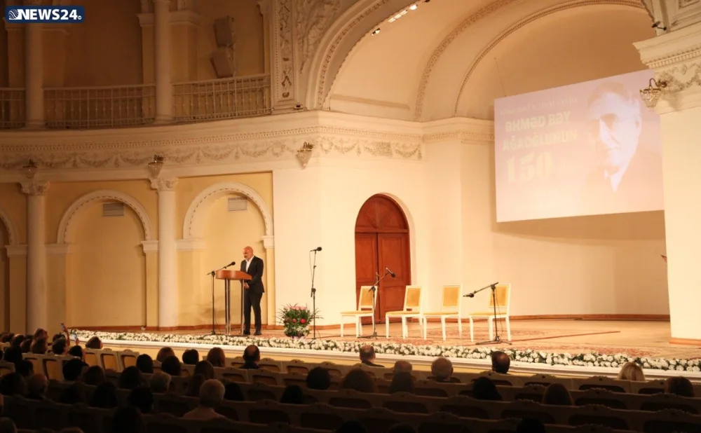 Əhməd bəy Ağaoğlunun - 150 illik ildönümü ilə bağlı tədbir keçirildi