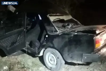 Bərdədə maşın ağaca çırpıldı - 2 ÖLÜ, 2 YARALI