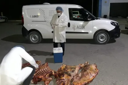 Bərdədən Bakıya istifadəyə yararsız ətin gətirilməsinin - QARŞISI ALINDI