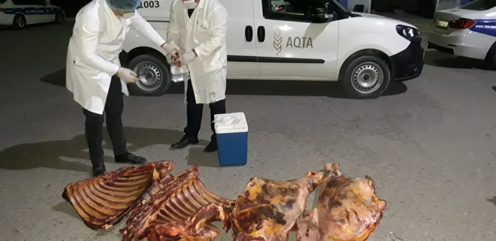Bərdədən Bakıya istifadəyə yararsız ətin gətirilməsinin - QARŞISI ALINDI