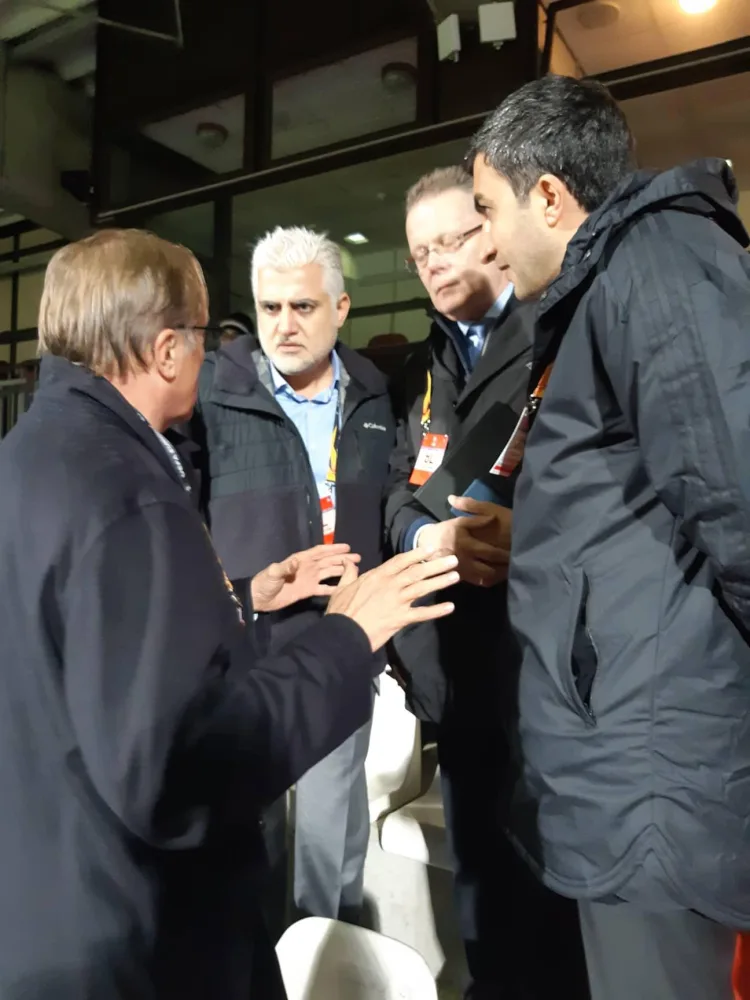 "Qarabağ"ın rəhbərindən UEFA və "Düdelanj" nümayəndəsinə - TƏLƏB- Fotolar