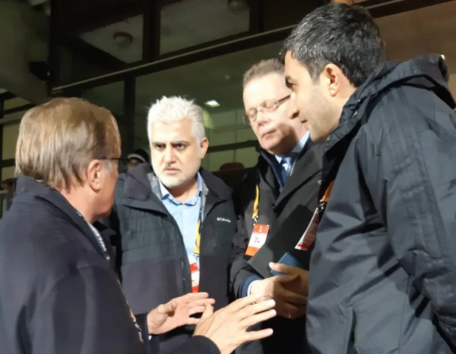 "Qarabağ"ın rəhbərindən UEFA və "Düdelanj" nümayəndəsinə - TƏLƏB- Fotolar
