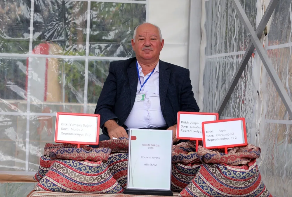 Azərbaycanda ilk dəfə “Respublika toxum sərgi-satış” - YARMARKASI - FOTOLAR