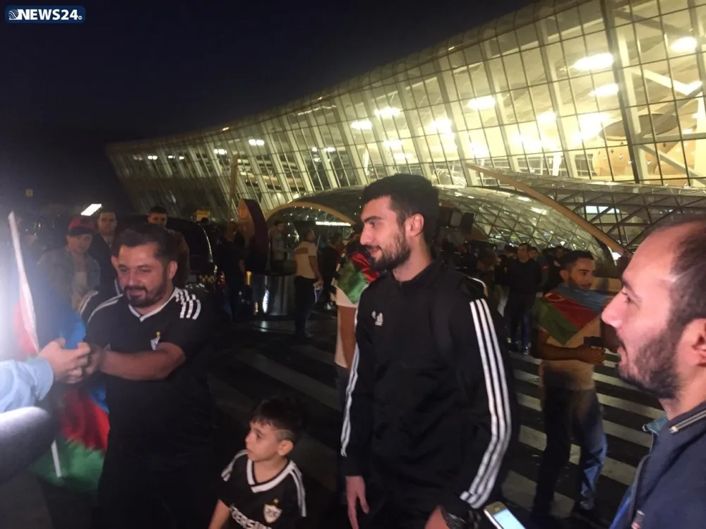 "Qarabağ" belə qarşılandı - VİDEO - YENİLƏNİB