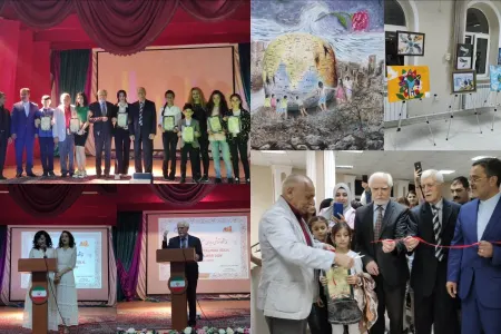 "Uşaqların xəyalında sülh, müharibələrə son" - FOTOLAR