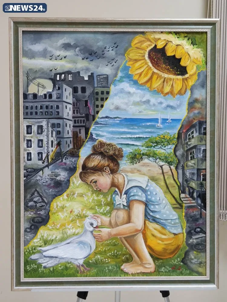 "Uşaqların xəyalında sülh, müharibələrə son" - FOTOLAR