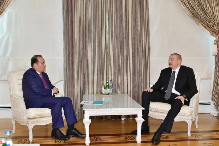 İlham Əliyev Bağdad Amreyevi qəbul etdi - FOTO- YENİLƏNDİ