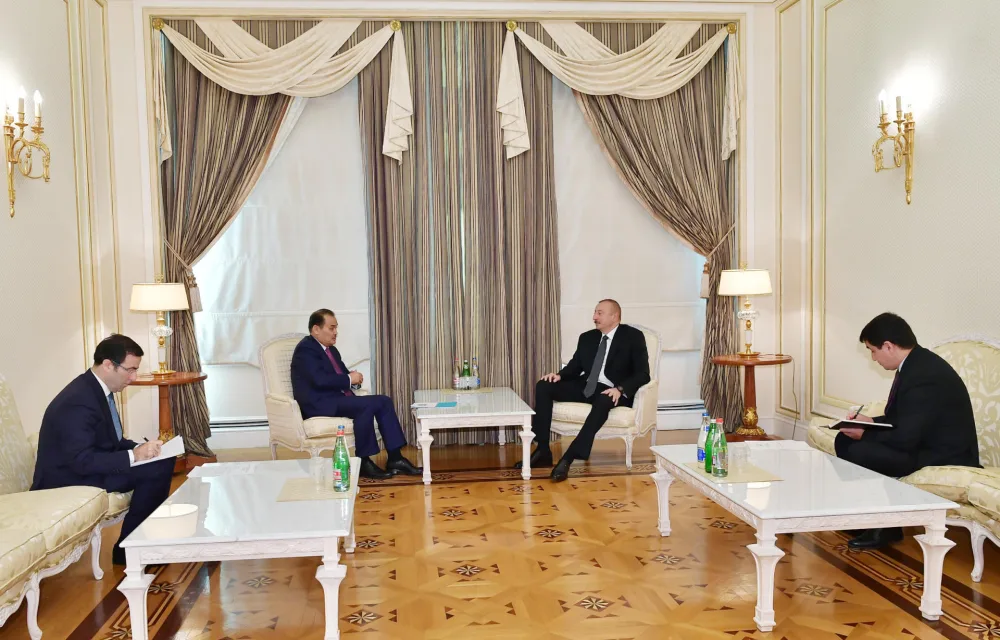 İlham Əliyev Bağdad Amreyevi qəbul etdi - FOTO- YENİLƏNDİ
