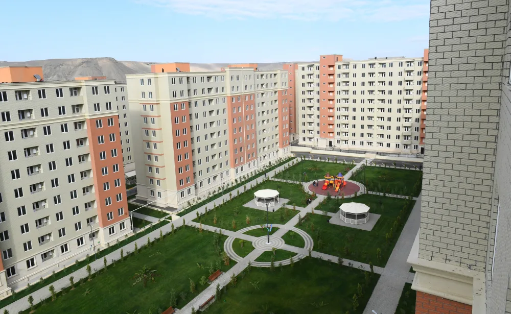 İlham Əliyev və Mehriban Əliyeva - “Qobu Park-2” yaşayış kompleksinin AÇILIŞINDA - FOTOLAR - YENİLƏNİB