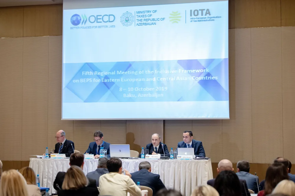 Bakıda beynəlxalq vergi layihəsi ilə bağlı regional iclası - İŞƏ BAŞLADI