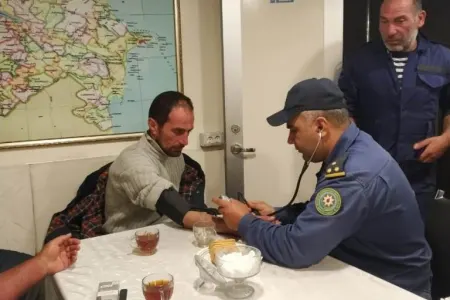 Dünən Xəzərdə itkin düşən 4 balıqçıqdan - YENİ XƏBƏR - FOTOLAR