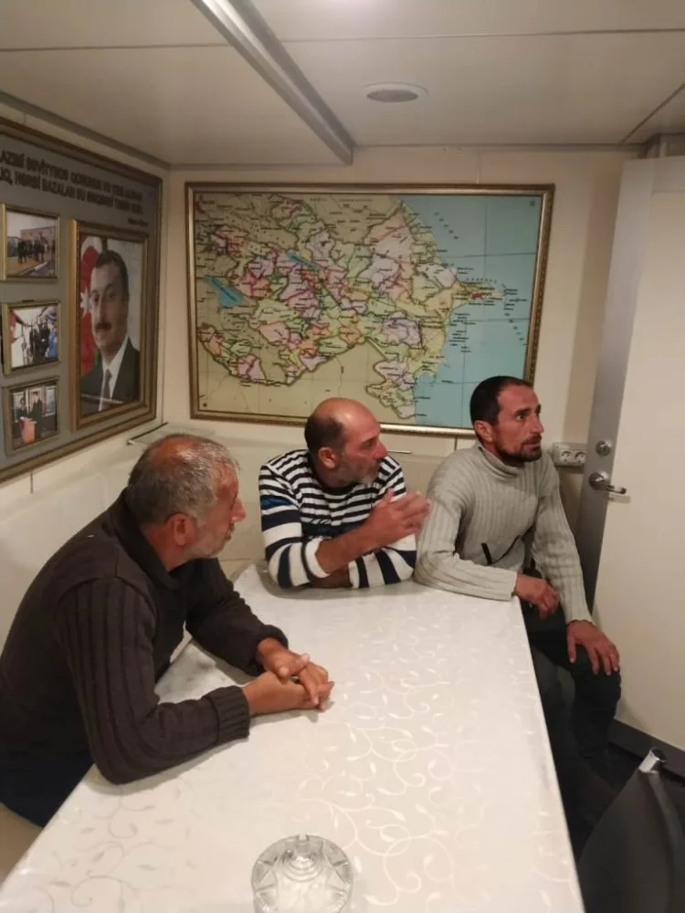Dünən Xəzərdə itkin düşən 4 balıqçıqdan - YENİ XƏBƏR - FOTOLAR