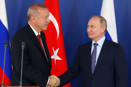 Ərdoğan Putinlə - GÖRÜŞDÜ