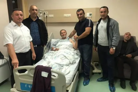 Rəfael və Coşqun Mübariz İbrahimovun atasına baş çəkdi - FOTO