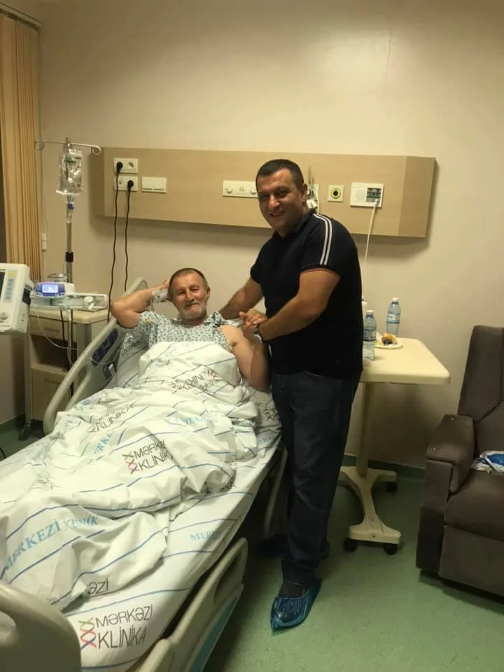 Rəfael və Coşqun Mübariz İbrahimovun atasına baş çəkdi - FOTO