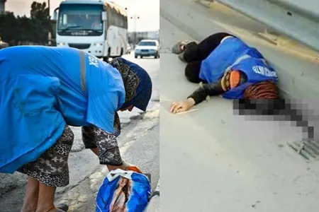 Bakıda DƏHŞƏTLİ HADiSƏ - Süpürgəcini maşın vurub ÖLDÜRDÜ
