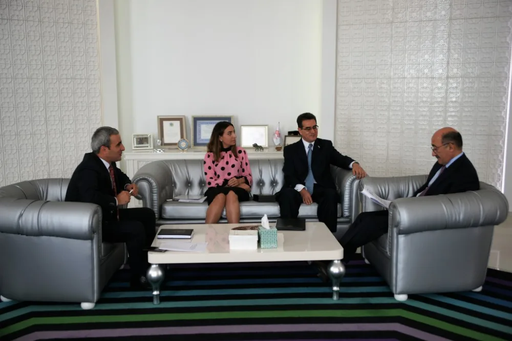 Mədəniyyət naziri Kolumbiyanın ölkəmizdəki səfiri ilə - GÖRÜŞDÜ - FOTO