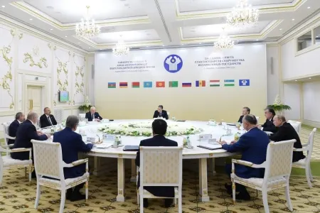 MDB Dövlət Başçıları Şurasının iclası keçirilir - İLHAM ƏLİYEV ÇIXIŞ ETDİ- YENİLƏNDİ