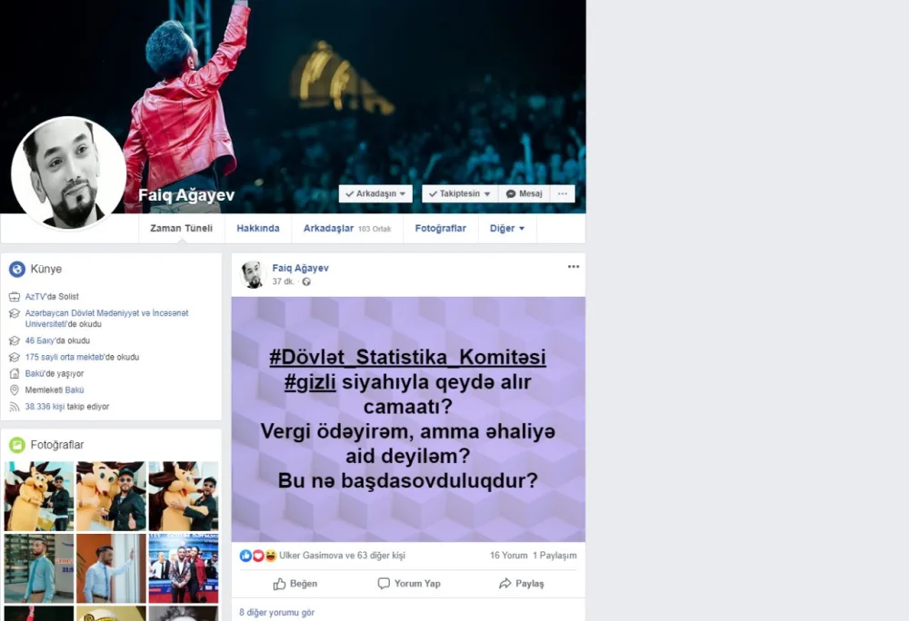 "Dövlət Statistika Komitəsi nəyə lazımdır?" - FAİQ AĞAYEV HİRSLƏNDİ - FOTO