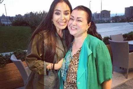 Firəngiz Mütəllimova Leyla Əliyeva ilə görüşdü - "Mənim dünyalar gözəli balam"