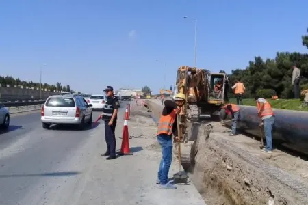 Bakı-Sumqayıt yolunda hərəkət məhdudlaşdırılıb