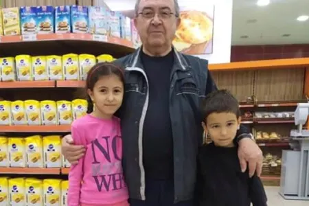 Misir Mərdanov nəvələri ilə alış-verişdə - -FOTO