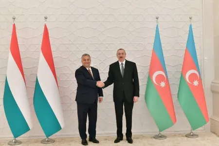 Prezidenti Viktor Orbanı - qəbul etdi - FOTO