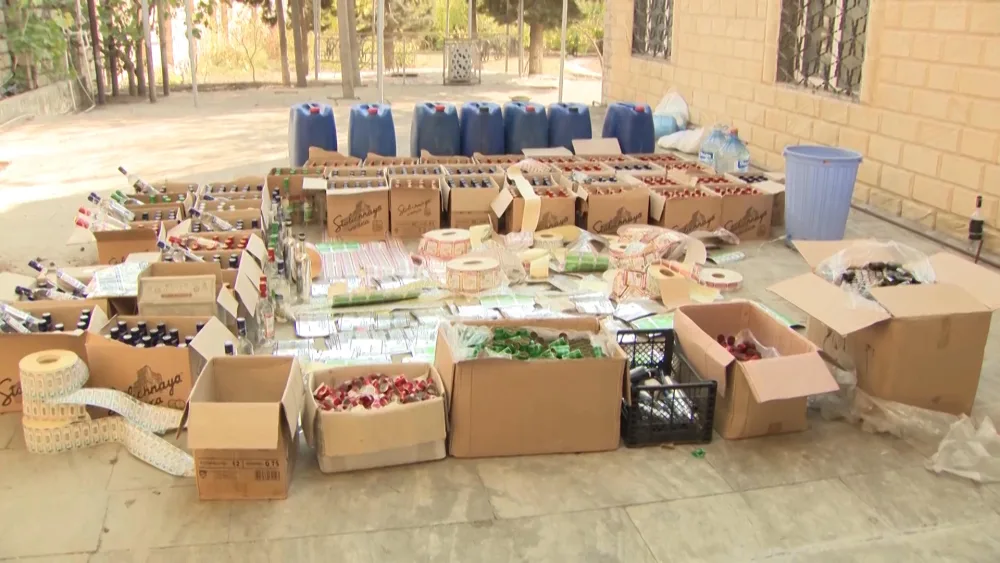 Saxta spirtli içkilər hazırlayan “Beluqa Tahir” ifşa edildi- - FOTO