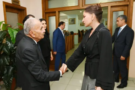 Mehriban Əliyeva Vasim Məmmədəliyevin hüzr mərasimində - FOTOLAR