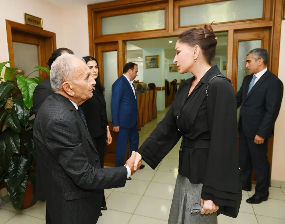 Mehriban Əliyeva Vasim Məmmədəliyevin hüzr mərasimində - FOTOLAR