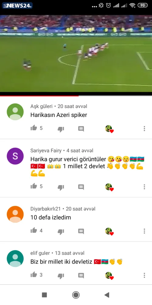 "Azerbaycanlı spiker çıldırdı" - Həmyerlimizin sevinci Türkiyədə trend oldu - Video