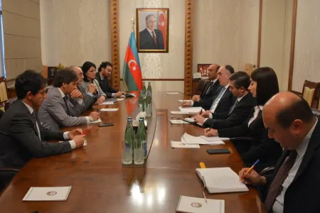 Elmar Məmmədyarov İtaliya nümayəndə heyətini - QƏBUL ETDİ