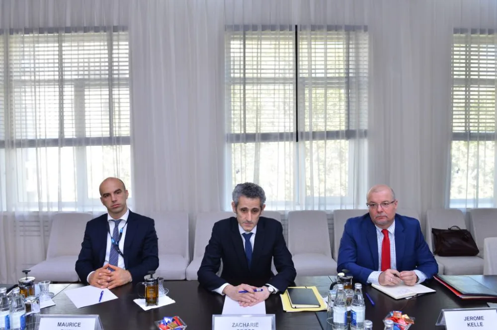 Fransa səfiri Ceyhun Bayramovla - GÖRÜŞDÜ - FOTO