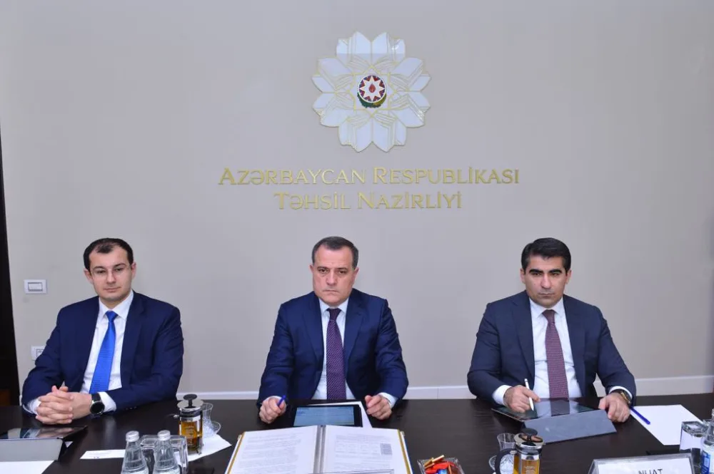 Fransa səfiri Ceyhun Bayramovla - GÖRÜŞDÜ - FOTO