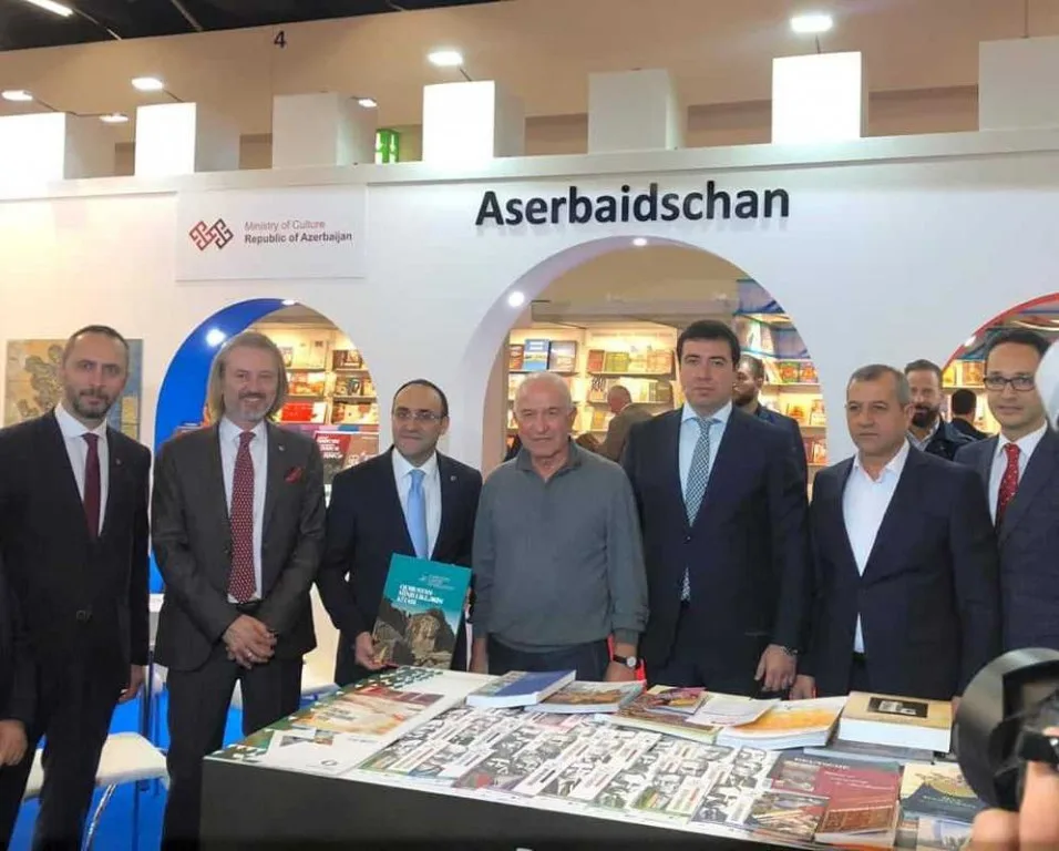 Azərbaycan 71-ci Frankfurt Beynəlxalq Kitab Sərgisində - FOTOLAR