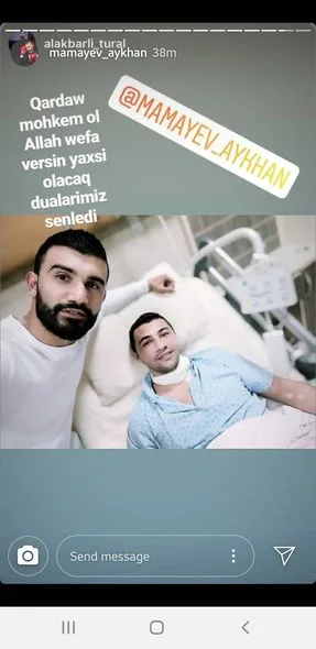 Karateçimiz Ayxan Mamayev xəstəxanaya yerləşdirildi - böyrək çatışmazlığından əziyyət çəkir