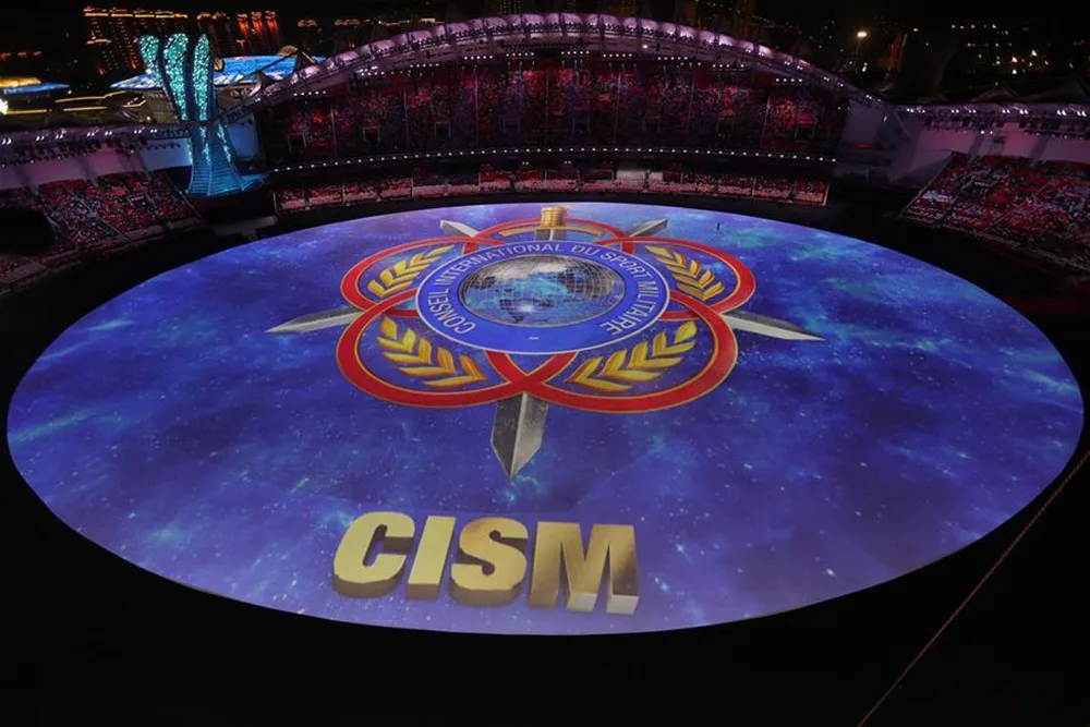 Hərbçilərin VII Dünya Oyunlarının açılış mərasimi keçirildi - FOTO