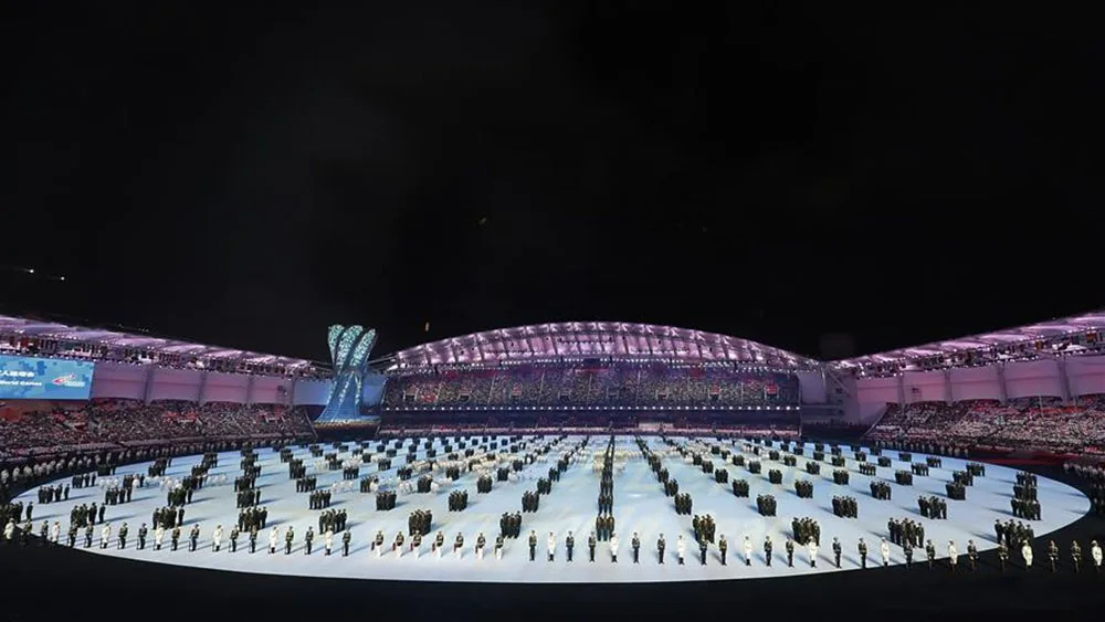 Hərbçilərin VII Dünya Oyunlarının açılış mərasimi keçirildi - FOTO