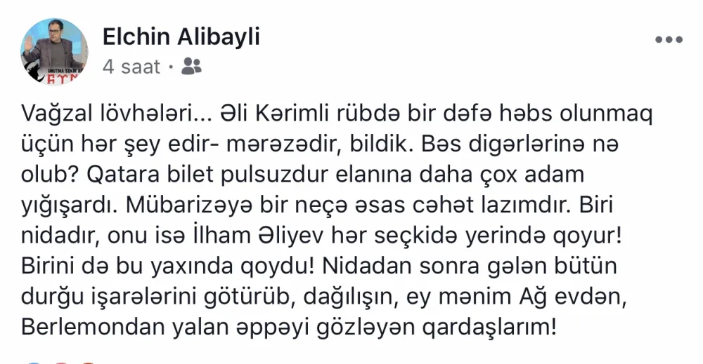 Elçin Əlibəylini evinin önündə döydülər - -FOTOLAR