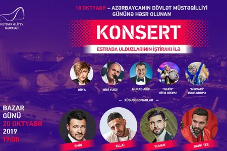 Bu gün Bakıda pulsuz konsert olacaq
