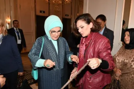 Əminə Ərdoğan azərbaycanlı rəssamı görüşə çağırdı