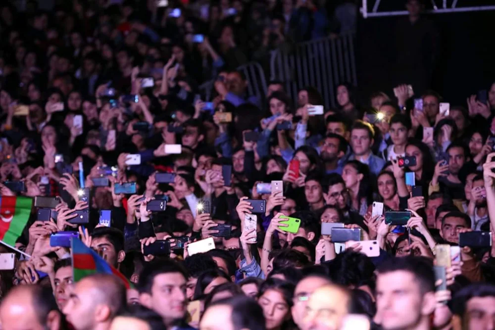 Dövlət Müstəqilliyi Gününə həsr olunan izdihamlı konsert - FOTOLAR