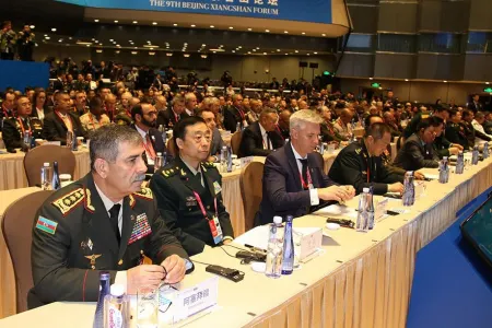 Zakir Həsənov Pekində 9-cu Syanşan Forumunda - FOTOLAR
