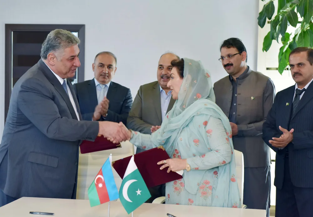 Azərbaycanla Pakistan arasında - MEMORANDUM İMZALANDI - FOTO