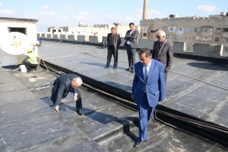BŞİH 380 binanın dam örtüyünü təmir edir