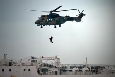 İtkin düşən balıqçının axtarışları helikopterlə - DAVAM ETDİRİLİR - FHN