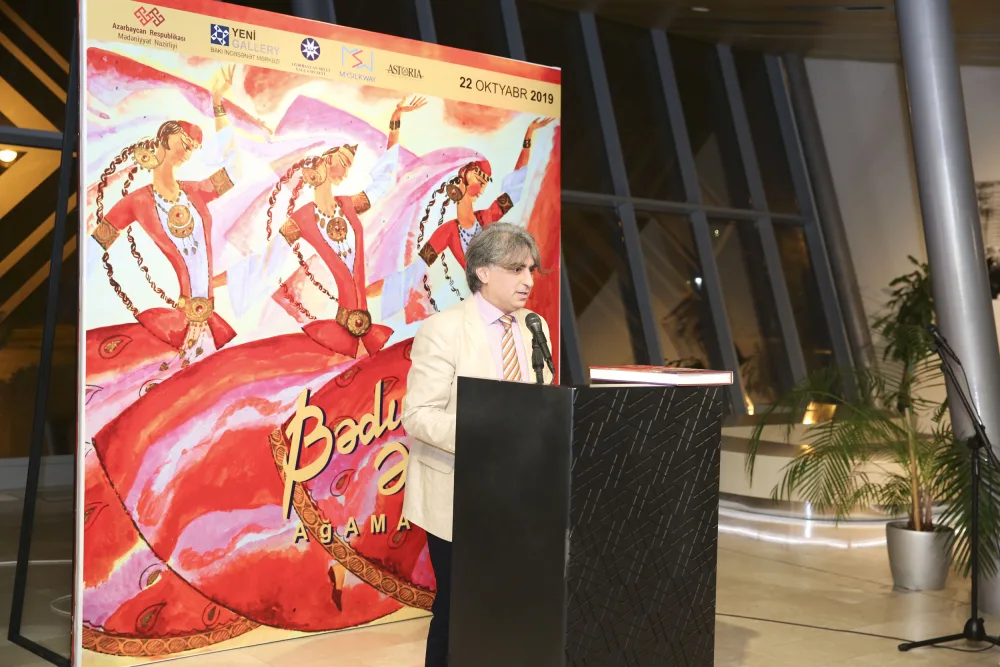 Xalq rəssamı Bədurə Əfqanlının - SƏRGİSİ AÇILIB - FOTOLAR