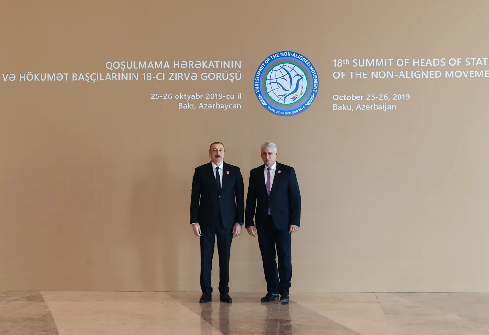 Bakıda Qoşulmama Hərəkatının XVIII Zirvə Görüşü - İŞƏ BAŞLAYIB - FOTOLAR - YENİLƏNİB