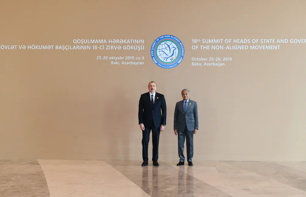 Bakıda Qoşulmama Hərəkatının XVIII Zirvə Görüşü - İŞƏ BAŞLAYIB - FOTOLAR - YENİLƏNİB